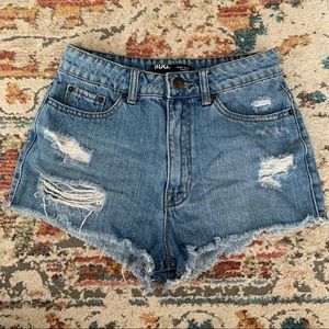 BDG High-Waisted Denim Shorts